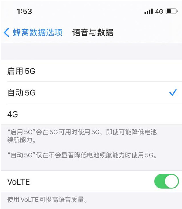 东洲苹果手机维修分享iPhone12如何关闭5g网络 